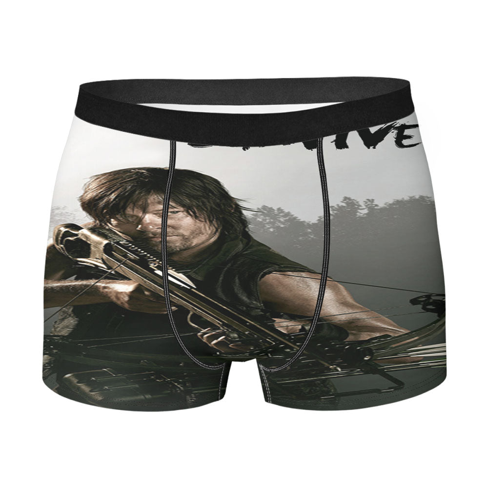 The Walking Dead Daryl Dixon Survive Men'S Boxer Briefs