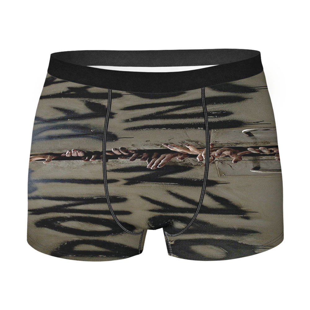 The Walking Dead Inside Men'S Boxer Briefs