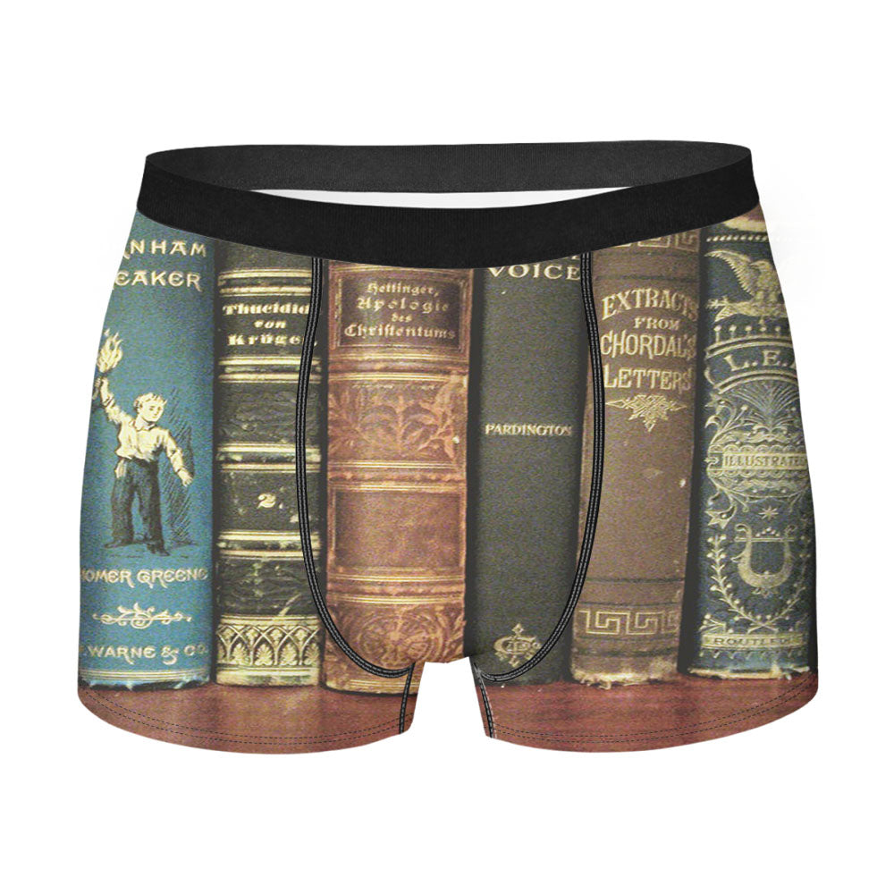 Vintage Book'S Men'S Boxer Briefs