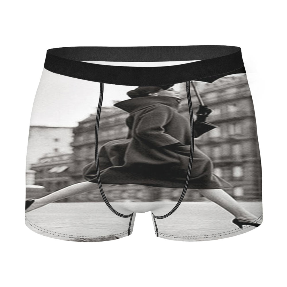 Vintage Umbrella Fashion Men'S Boxer Briefs