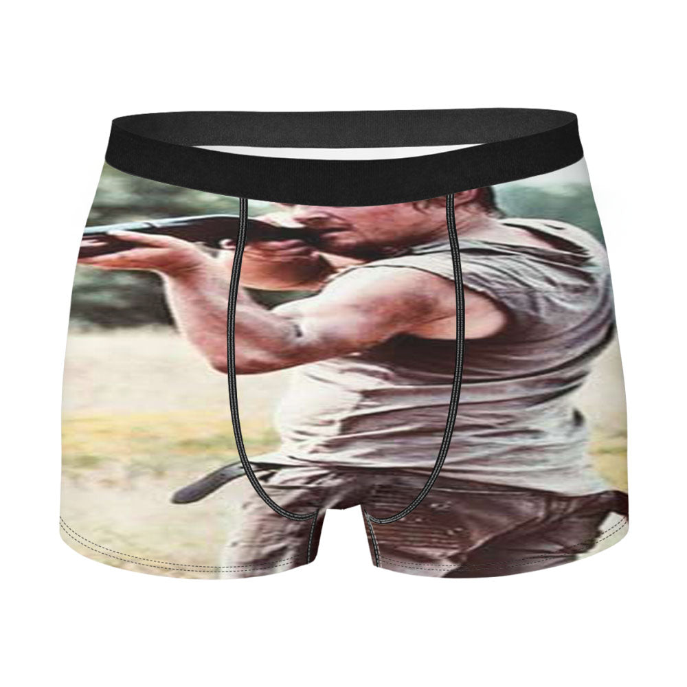 Walking Dead Daryl Shotgun Men'S Boxer Briefs