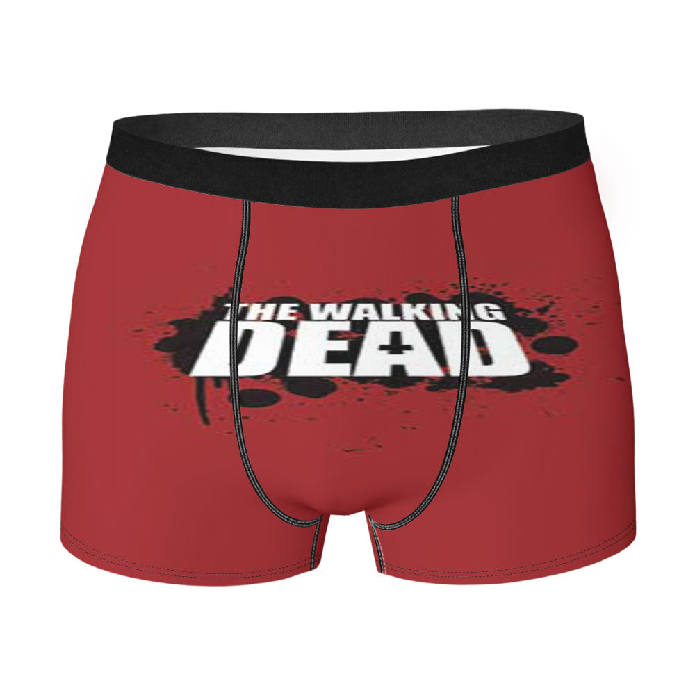 Walking Dead Logo Red Men'S Boxer Briefs