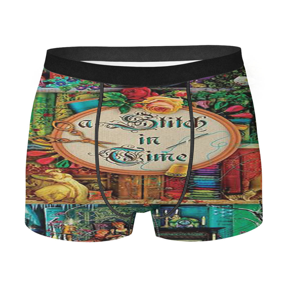 A Stitch In Time Men'S Boxer Briefs
