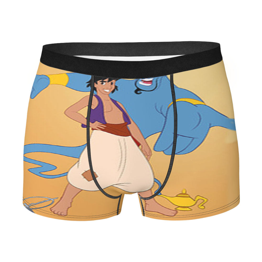 Aladdin And The Genie Men'S Boxer Briefs