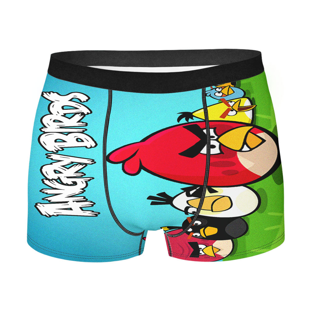 Angry Birds And Friends Men'S Boxer Briefs
