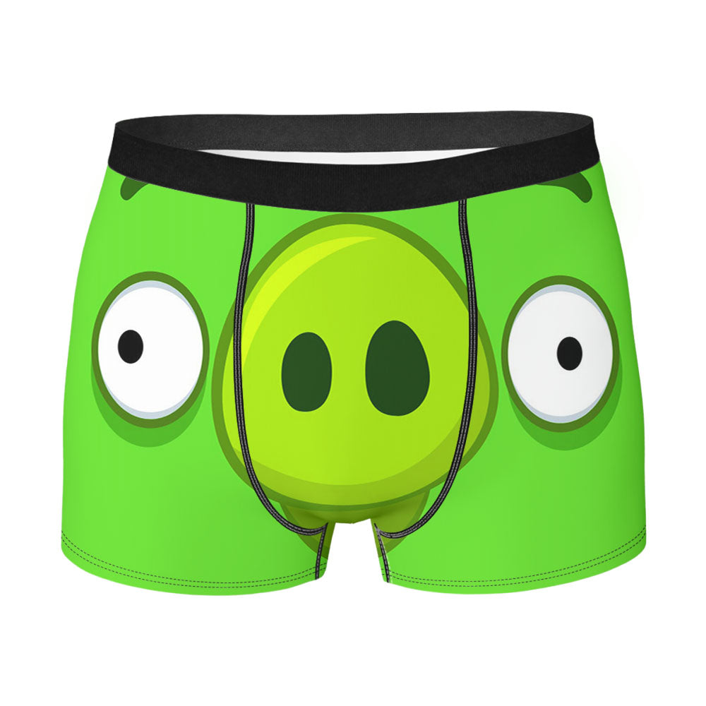 Angry Birds Large Pig Men'S Boxer Briefs