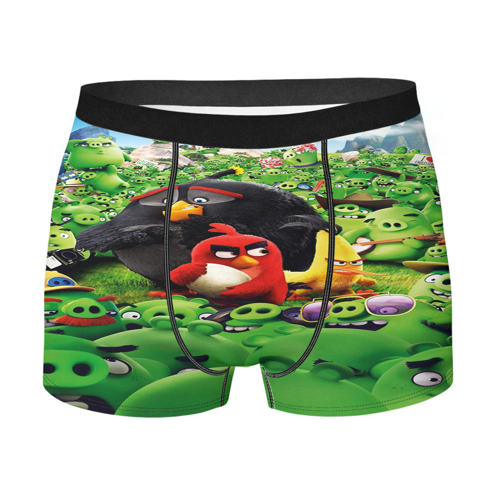 Angry Birds X Earl Pig Men'S Boxer Briefs