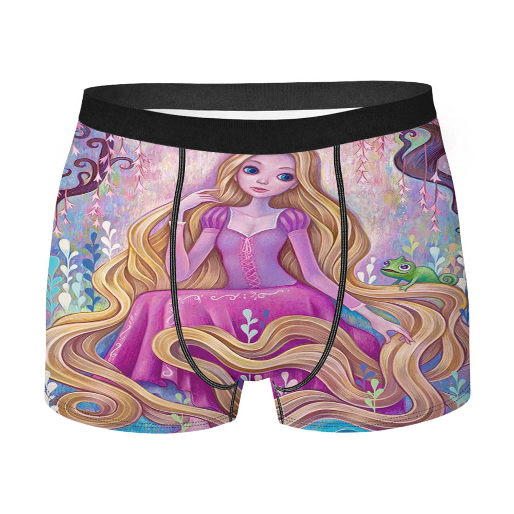 Art Princess Rapunzel Men'S Boxer Briefs