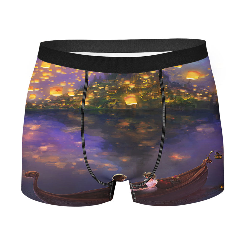 Boat Lights Rapunzel Men'S Boxer Briefs