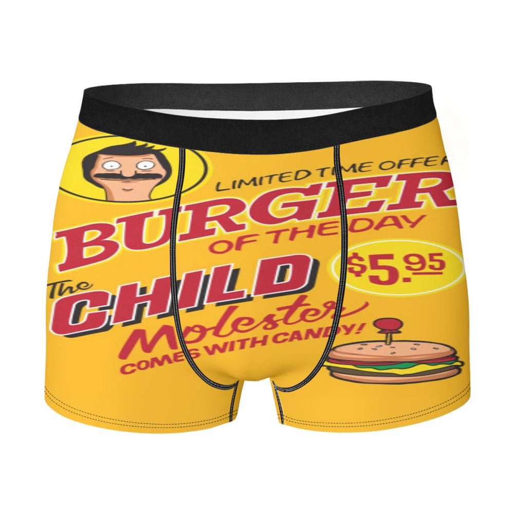 Bobs Burgers Menu Discount Men'S Boxer Briefs