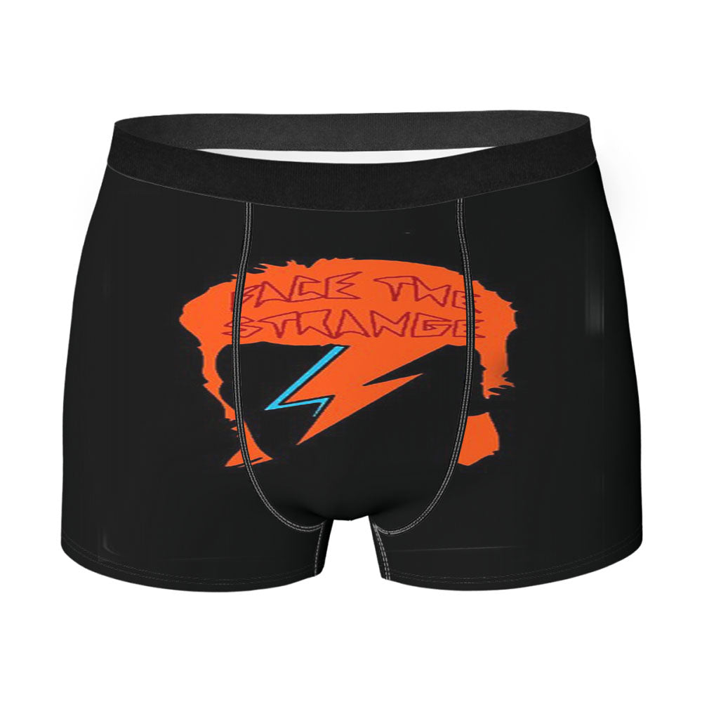 David Bowie Face The Strange Ziggy Stardust Aladdin Sane Men'S Boxer Briefs