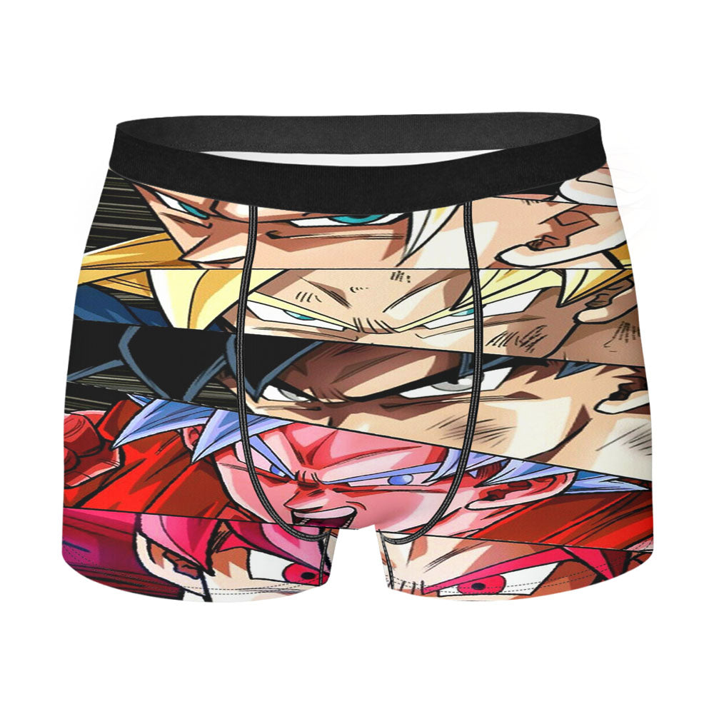 Dragon Ball Z And Friends Face The Movies Men'S Boxer Briefs