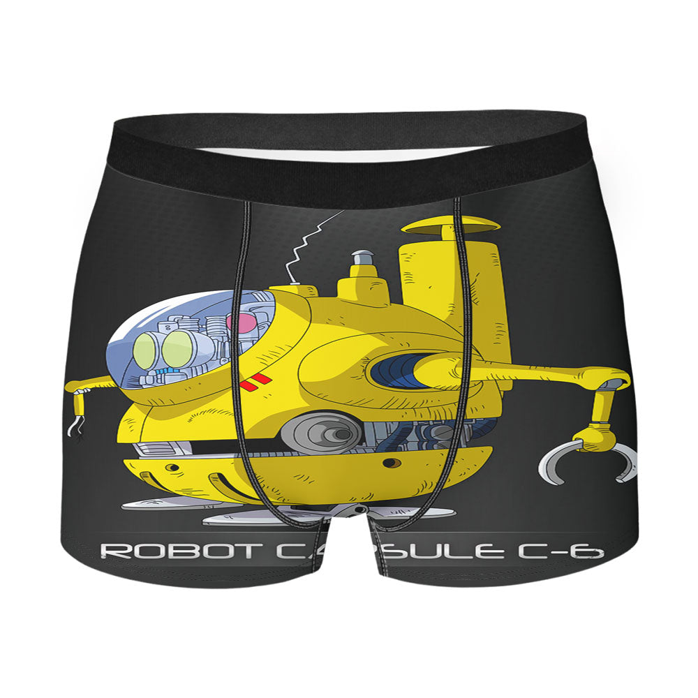 Dragon Ball Z Robot Capsule C-6 Men'S Boxer Briefs