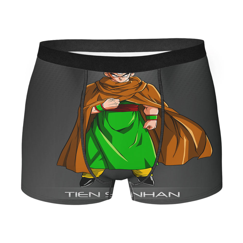 Dragon Ball Z Tien Shinhan Cape Men'S Boxer Briefs