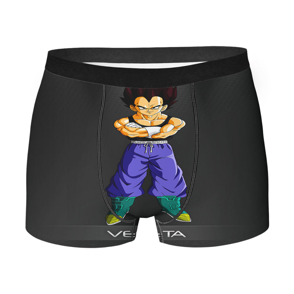 Dragon Ball Z Vegeta Training Suit Men'S Boxer Briefs