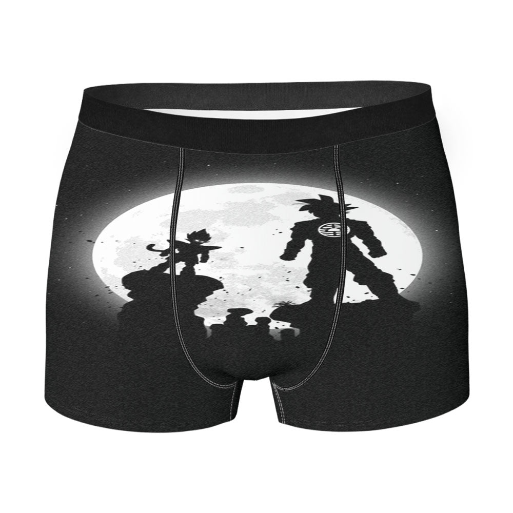 Dragonball Moon Fight Men'S Boxer Briefs