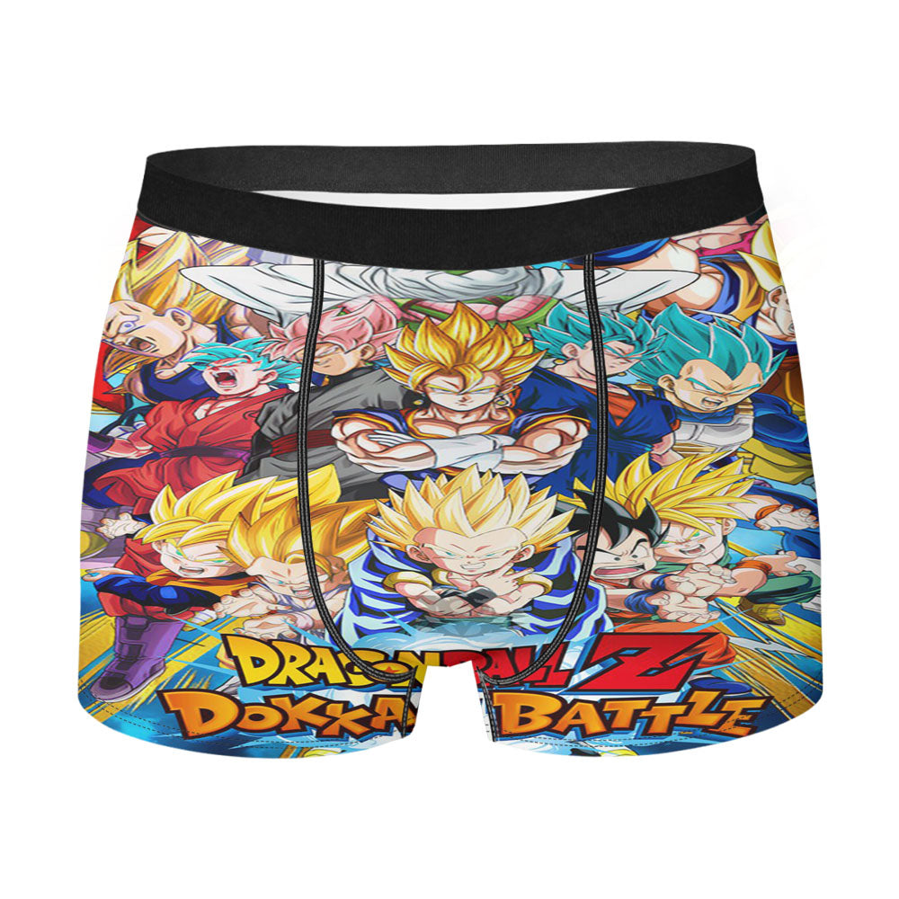 Dragonball Z Dokkan Battle Men'S Boxer Briefs