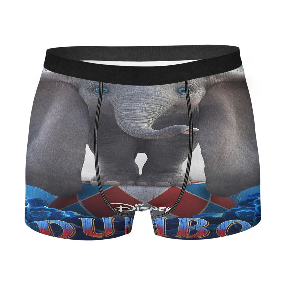 Dumbo Elephant Sadness Men'S Boxer Briefs