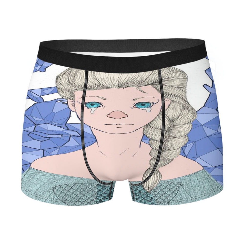 Elsa Frozen Men'S Boxer Briefs