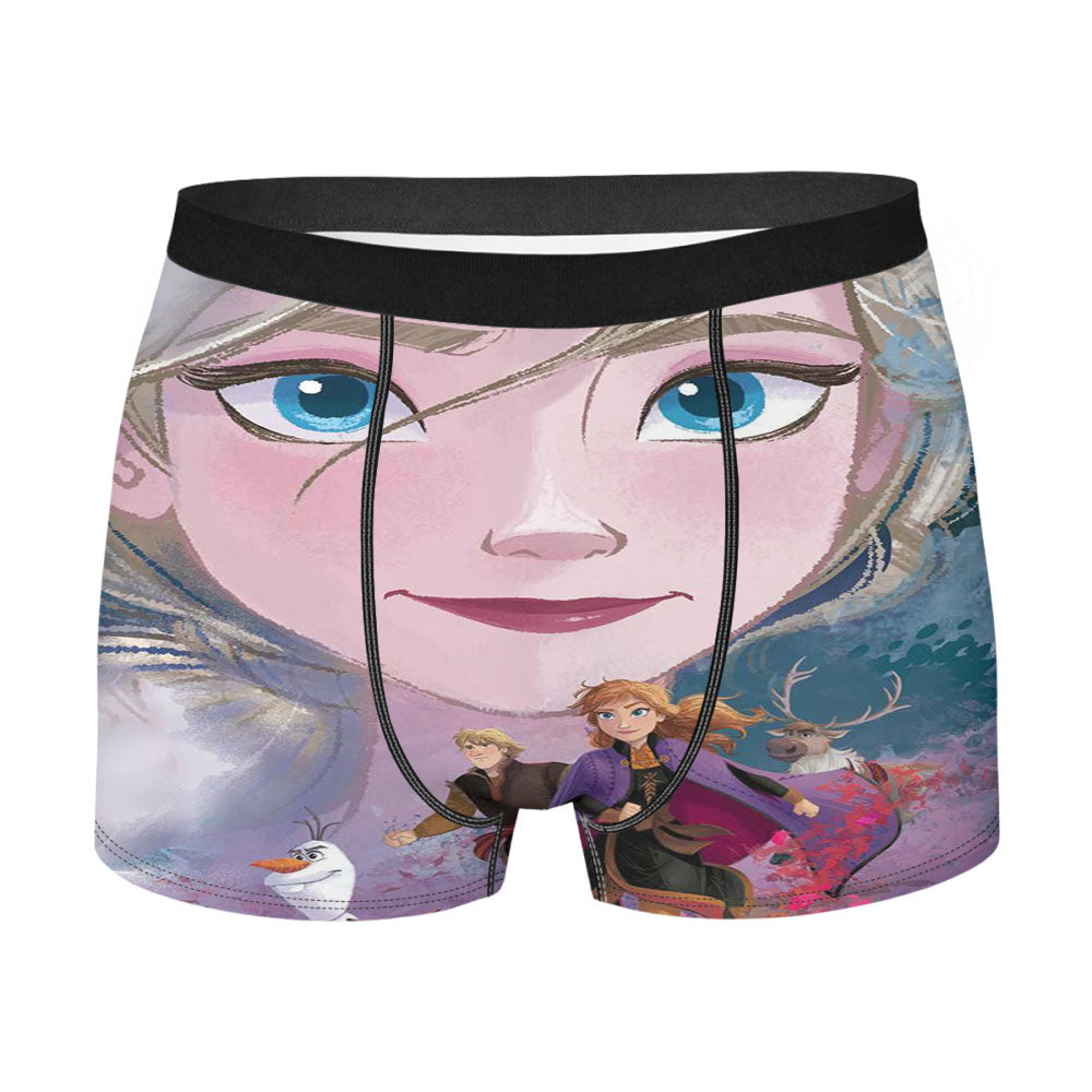 Elsa Frozen Poster Art Men'S Boxer Briefs
