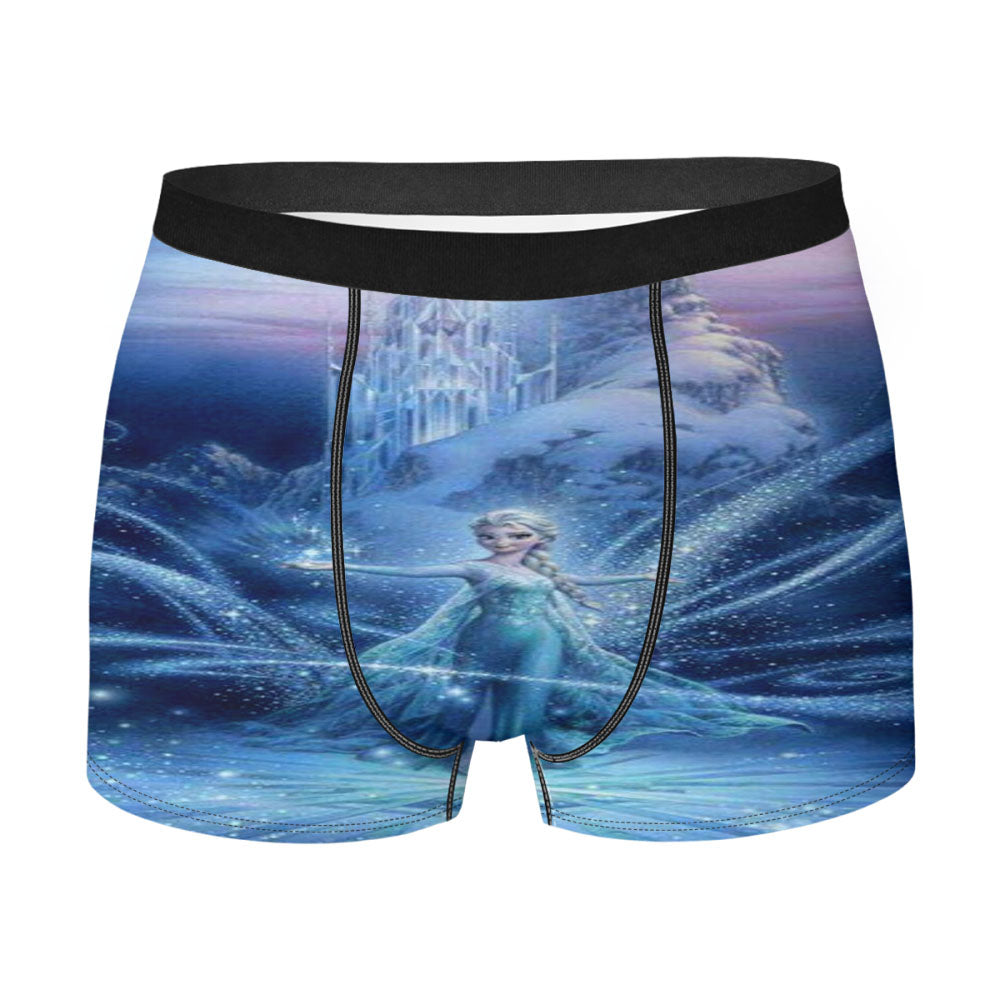 Elsa Frozen Pink Dress Men'S Boxer Briefs