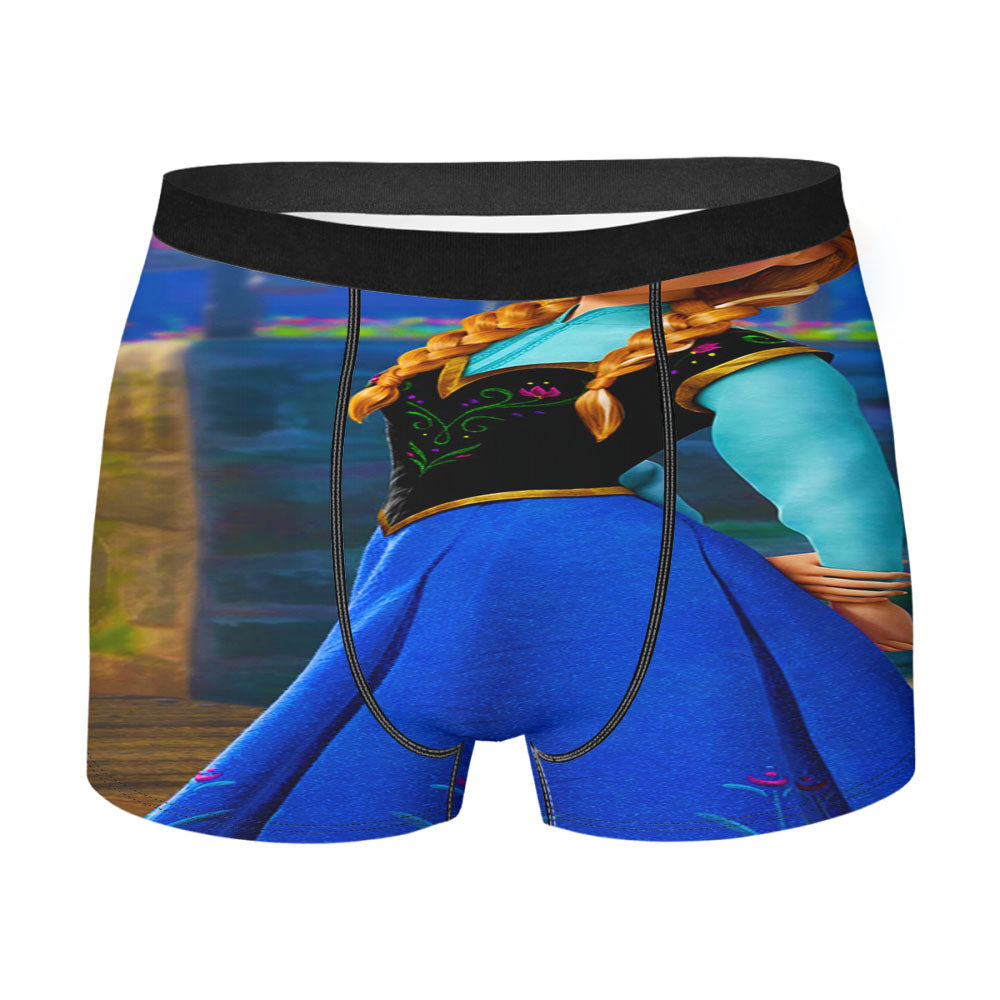 Frozen Anna Pose Men'S Boxer Briefs