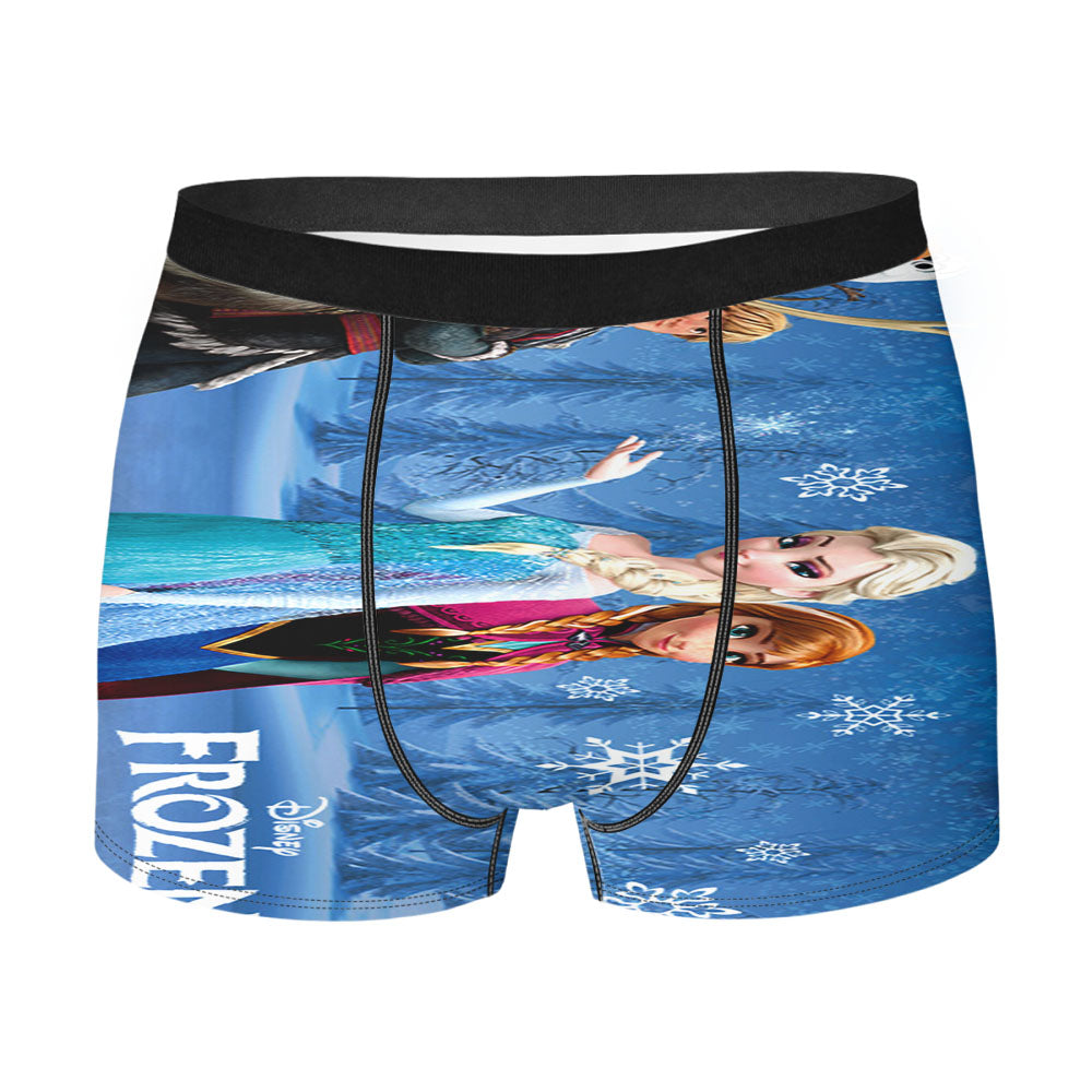 Frozen Banner All Character Men'S Boxer Briefs