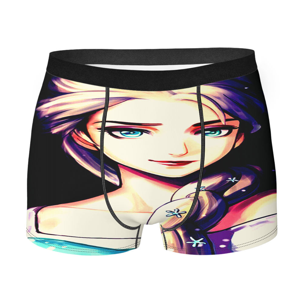 Frozen Elsa Art Men'S Boxer Briefs
