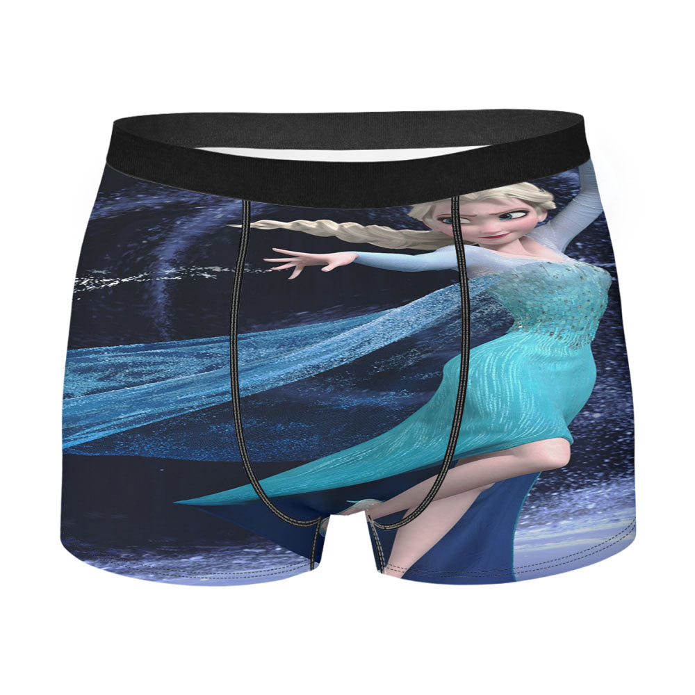 Frozen Elsa Ice Power Men'S Boxer Briefs