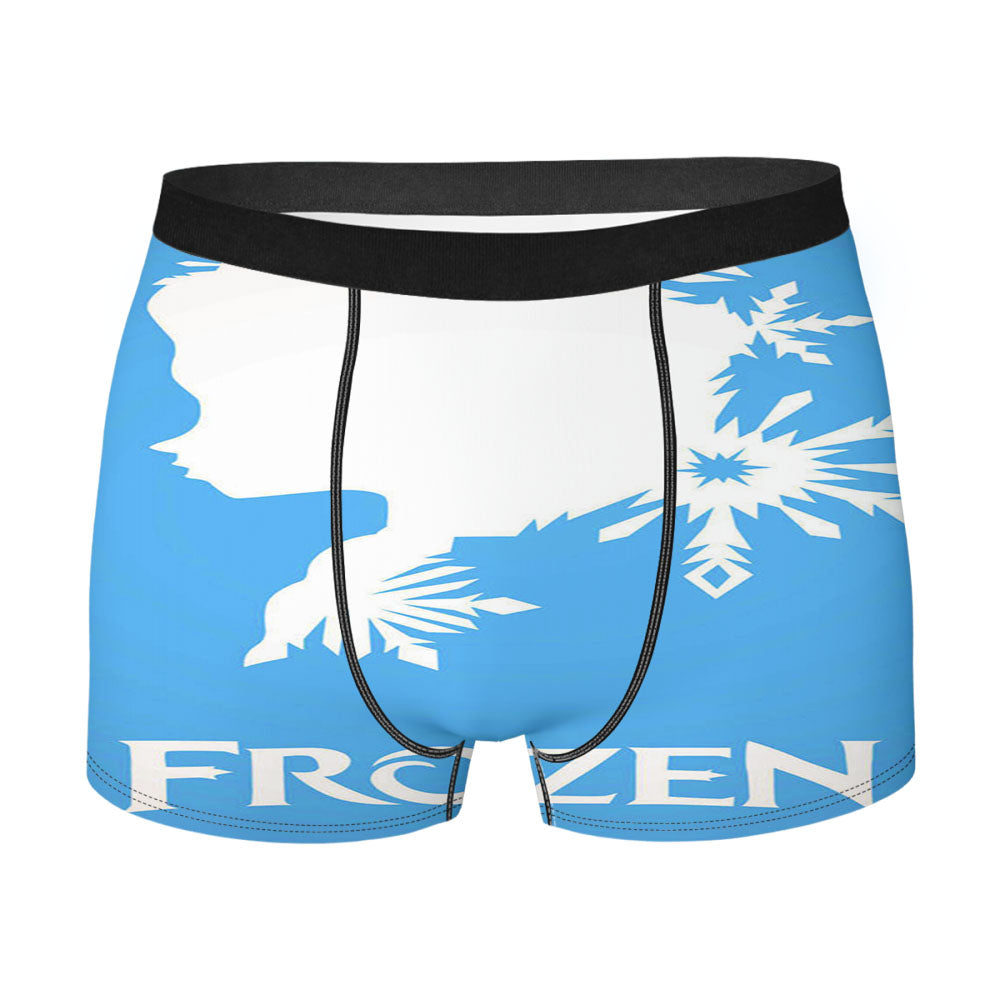 Frozen Elsa Logo Men'S Boxer Briefs
