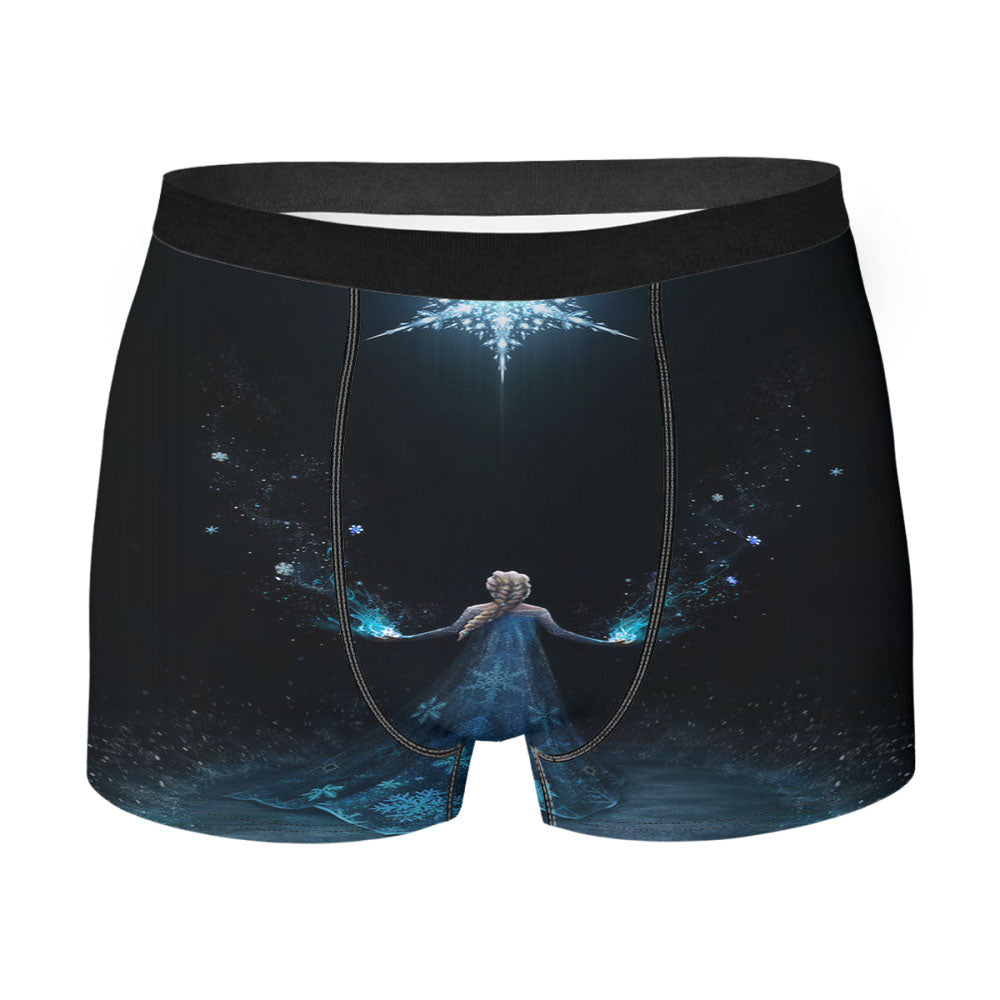 Frozen Elsa Queen Men'S Boxer Briefs