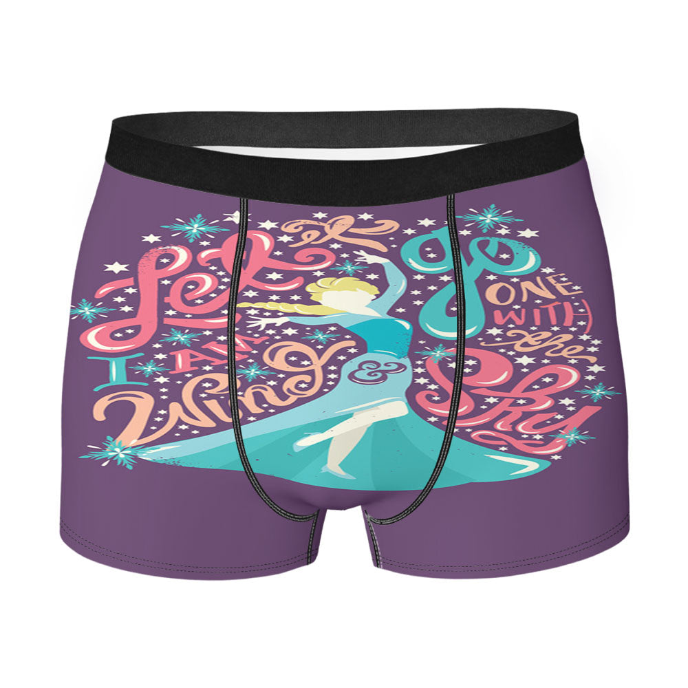 Frozen Let It Go Men'S Boxer Briefs
