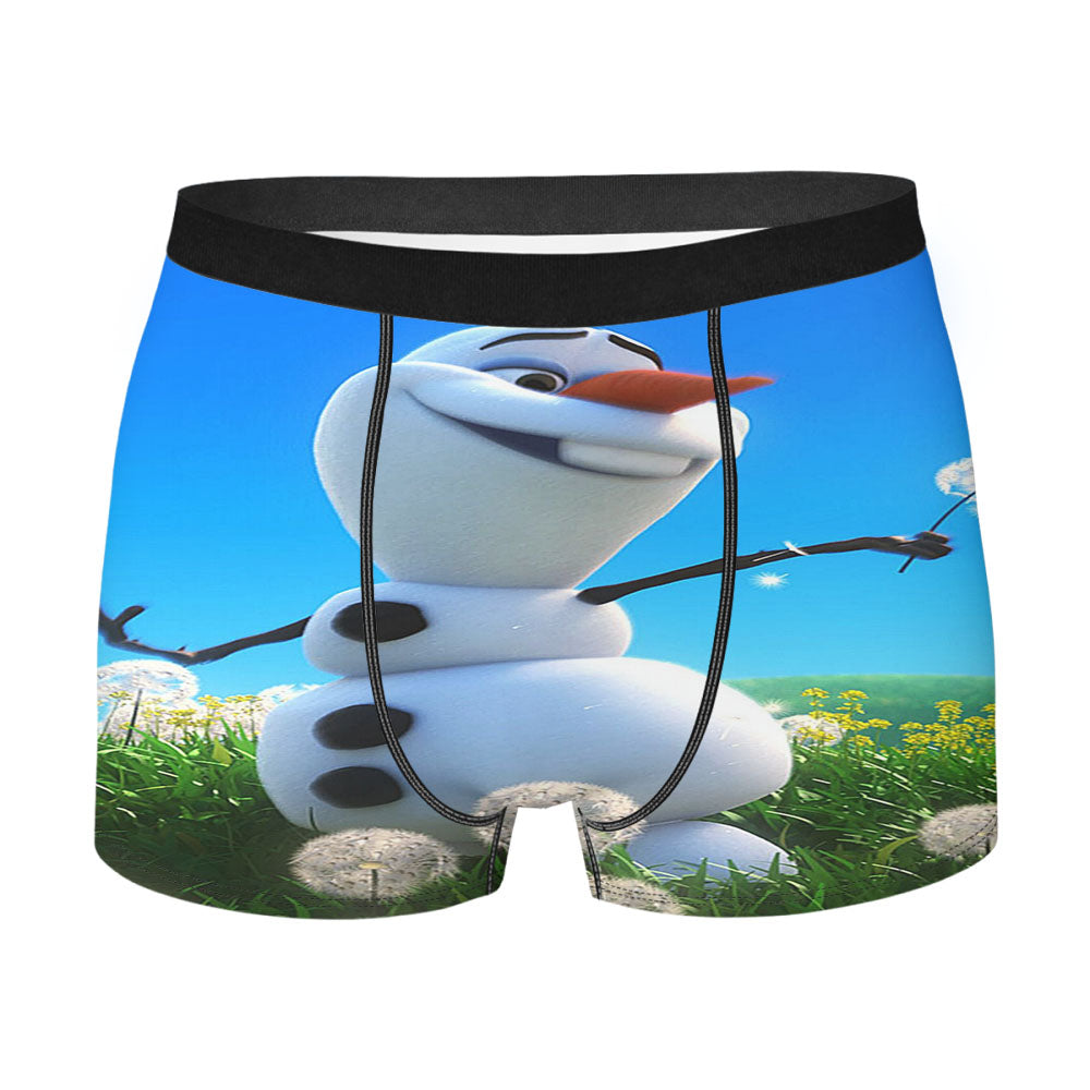 Frozen Olaf Hd Wallpapers Men'S Boxer Briefs
