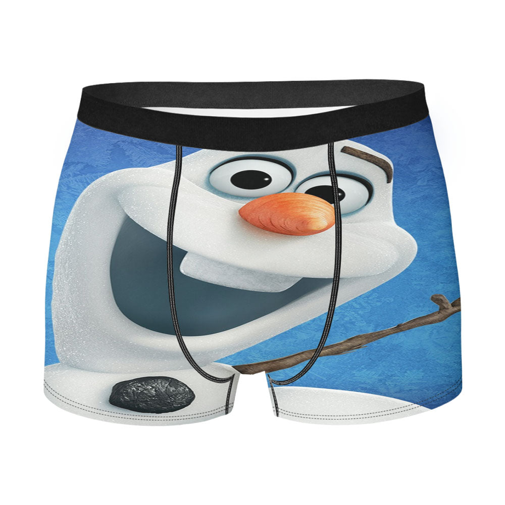 Frozen Olaf Snowman Men'S Boxer Briefs