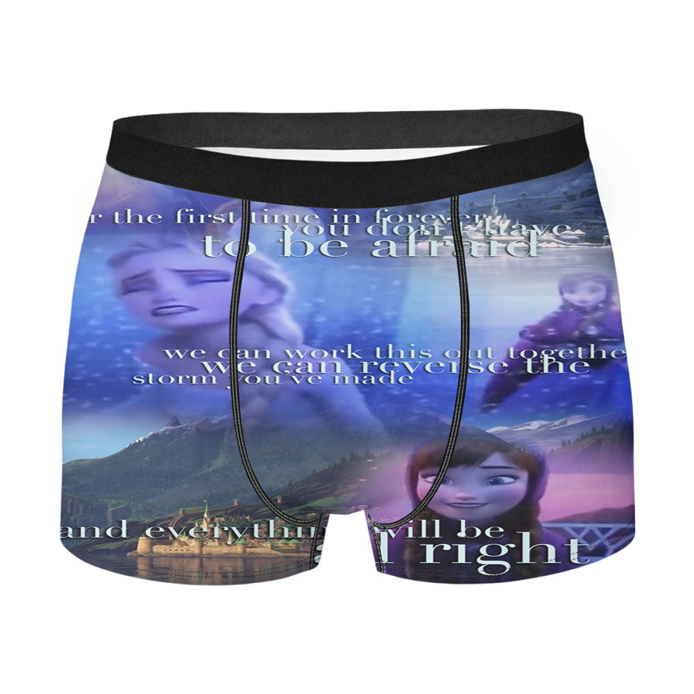 Frozen Quotes Men'S Boxer Briefs