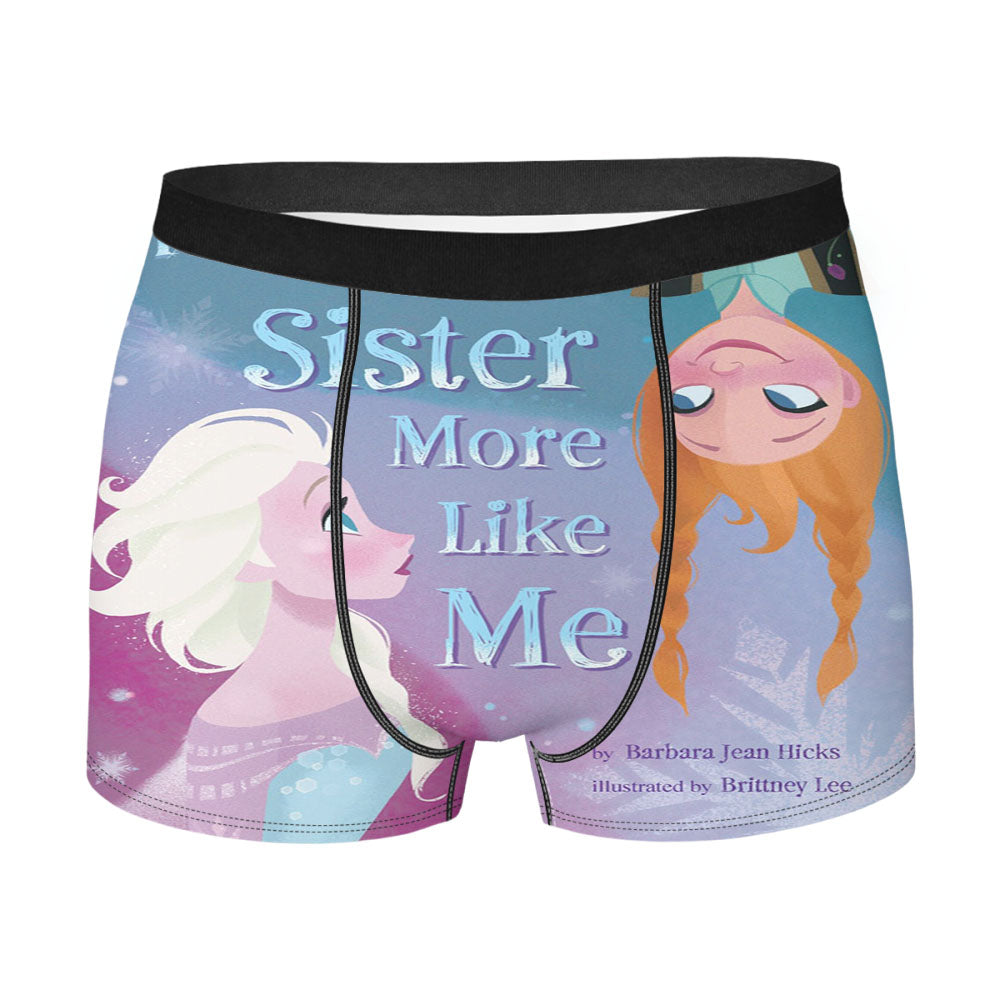 Frozen Sister Like Me Men'S Boxer Briefs