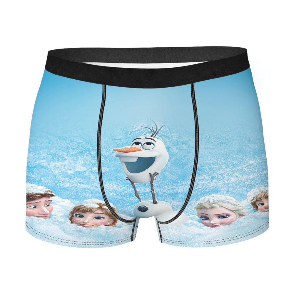 Frozen Snow Family Men'S Boxer Briefs