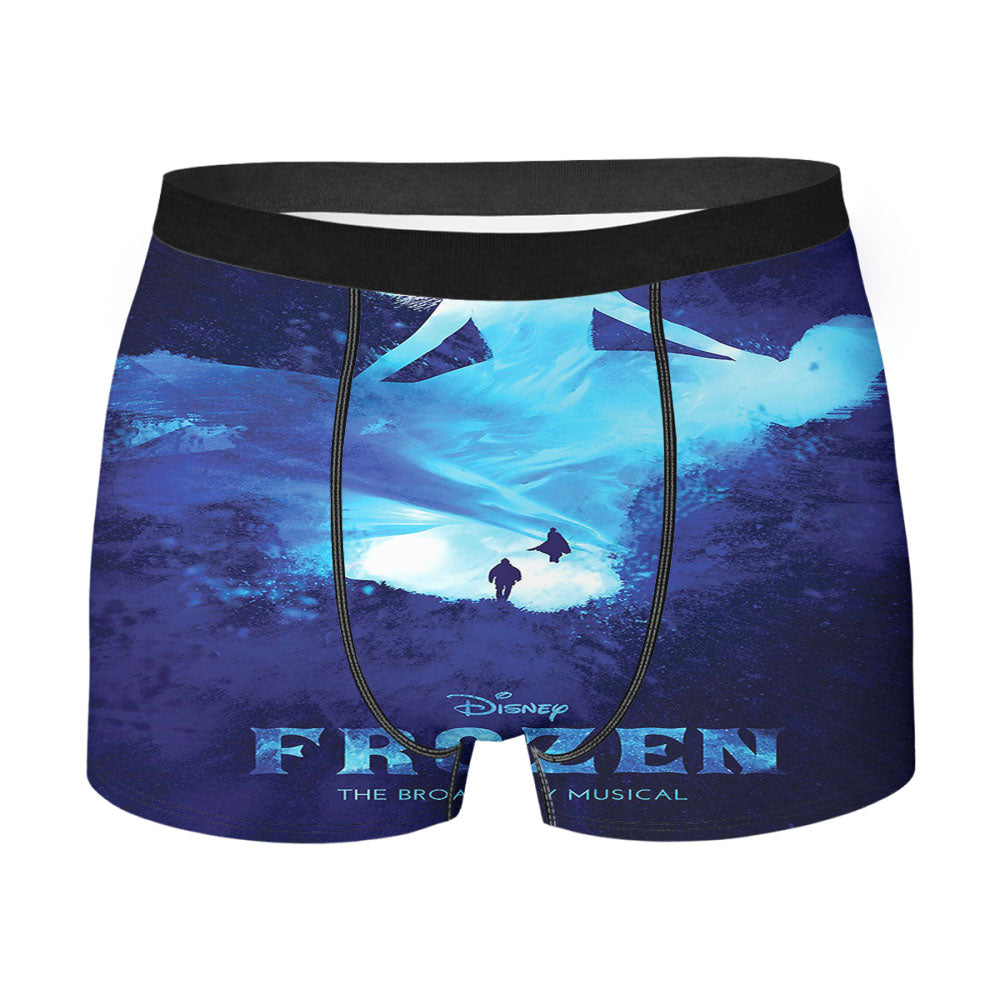 Frozen The Broadway Musical Art Men'S Boxer Briefs