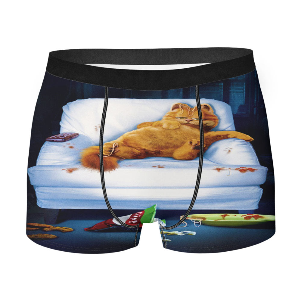 Garfield Lazy Cat Men'S Boxer Briefs