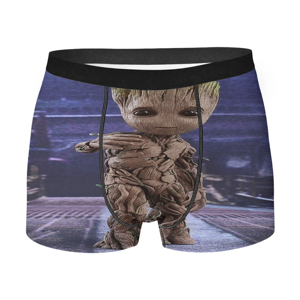 Guardians Of The Galaxy I Am Groot Men'S Boxer Briefs