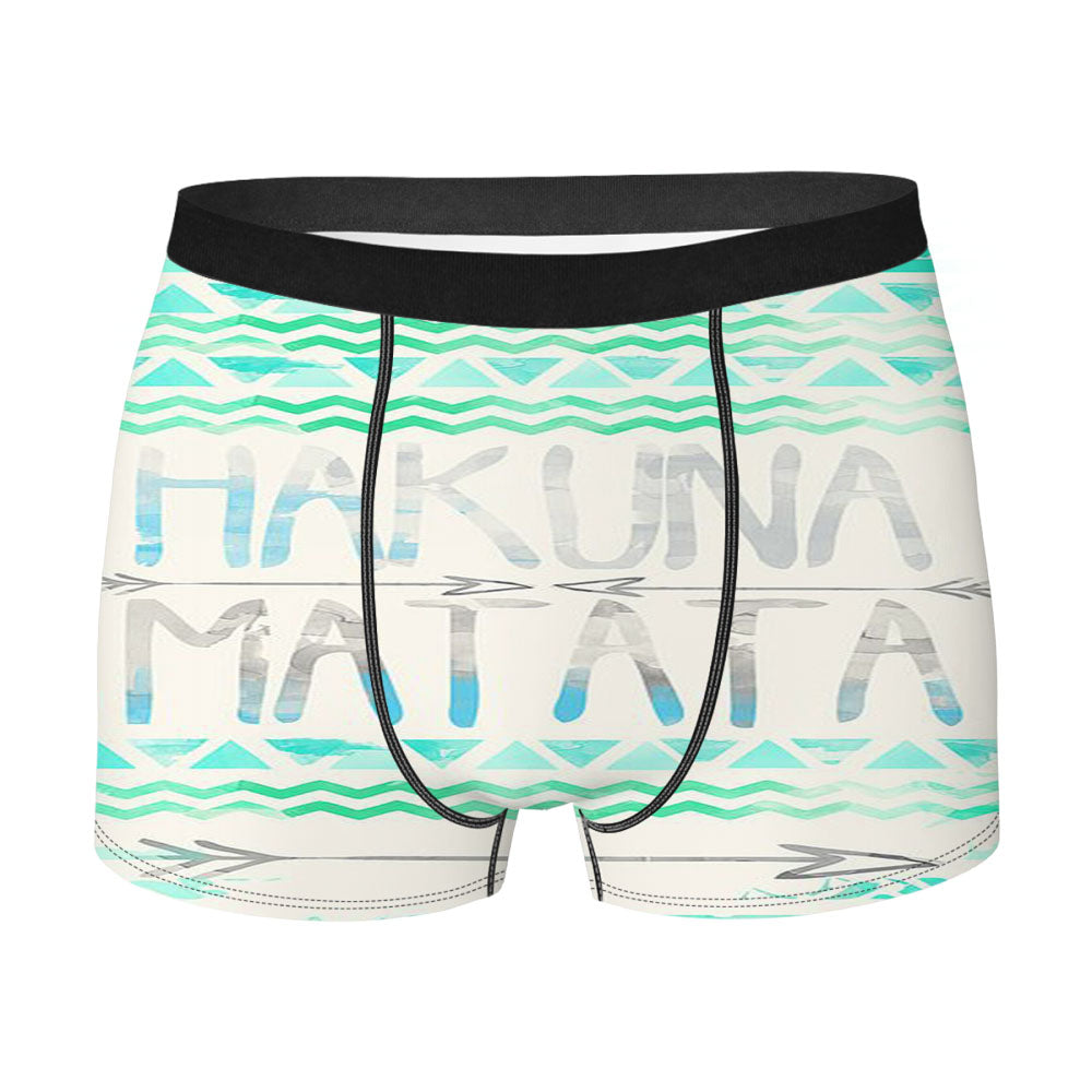 Hakuna Matata Art Men'S Boxer Briefs