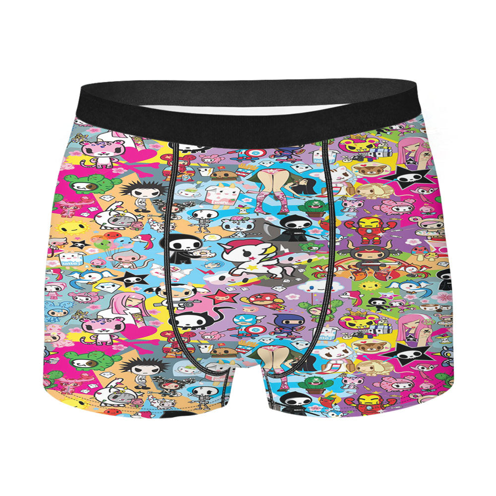 Hello Kitty Tokidoki Wallpaper Men'S Boxer Briefs