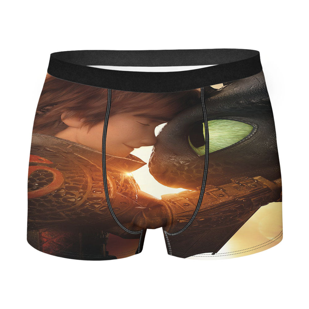 Hiccup Closeup How To Train Your Dragon Men'S Boxer Briefs