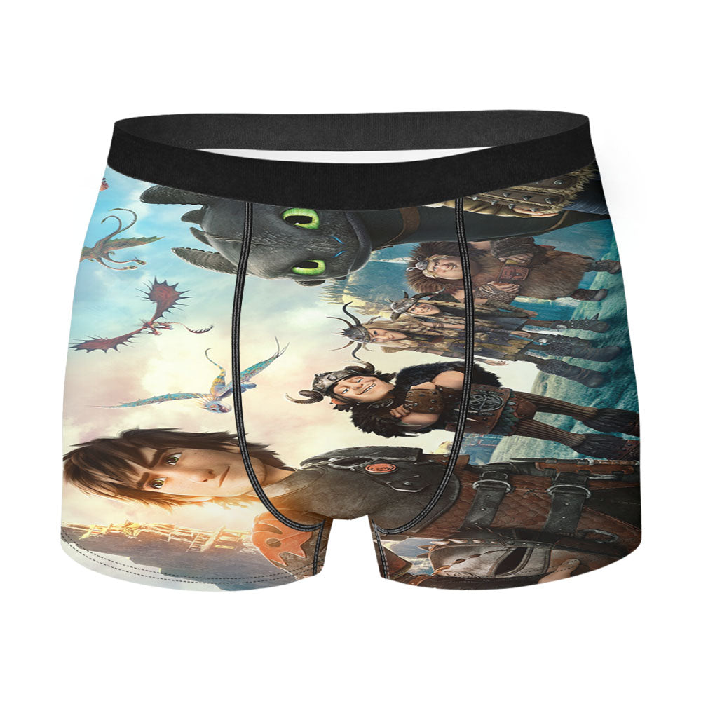 How To Train Your Dragon Men'S Boxer Briefs