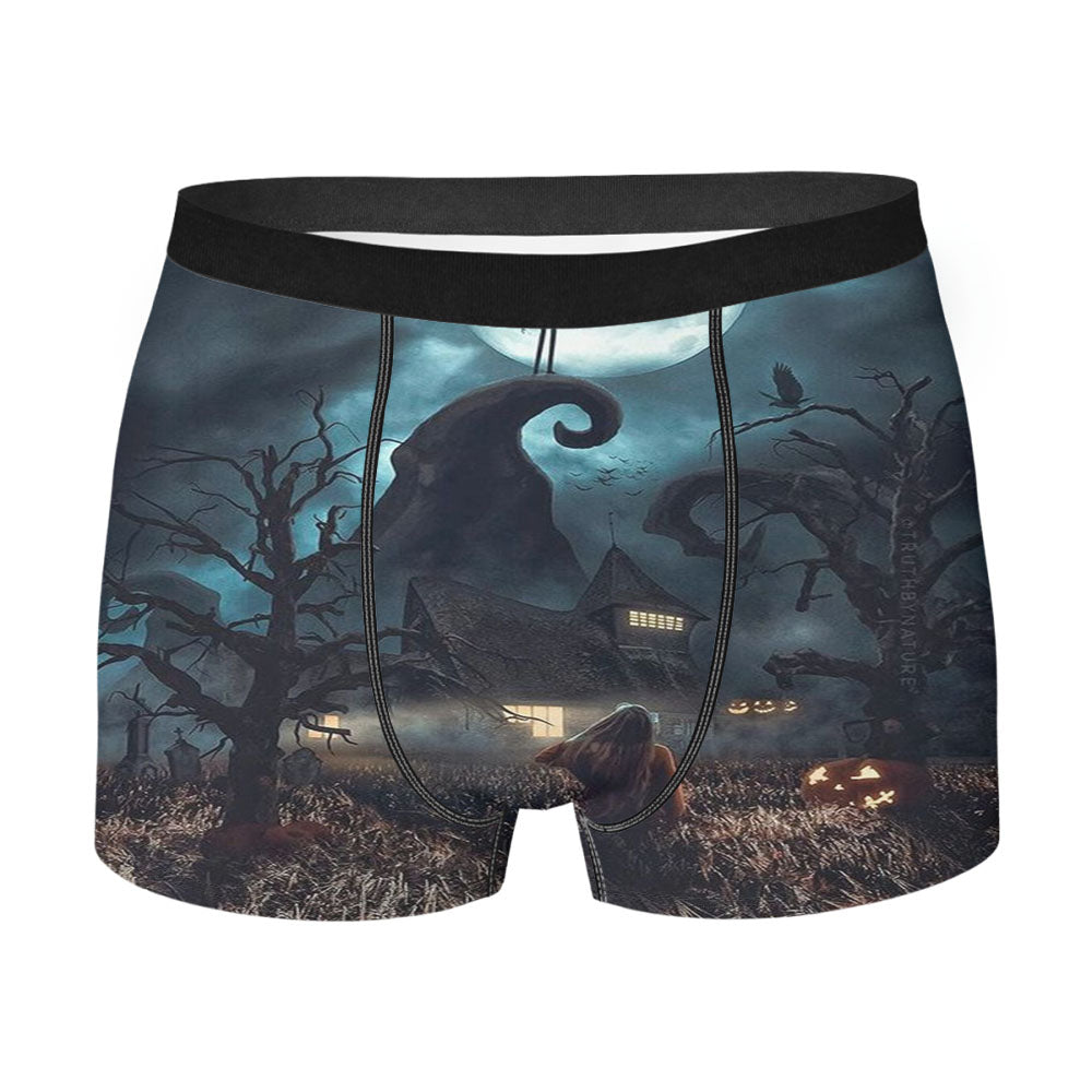 Jack Skellington Halloween Wallpaper Men'S Boxer Briefs