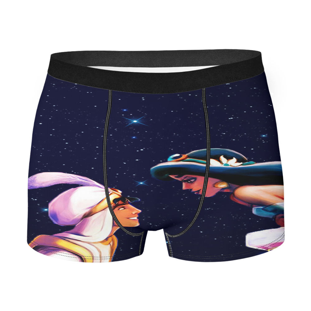 Jasmine And Aladdin Men'S Boxer Briefs