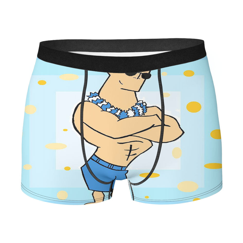 Johnny Bravo Aloha Men'S Boxer Briefs