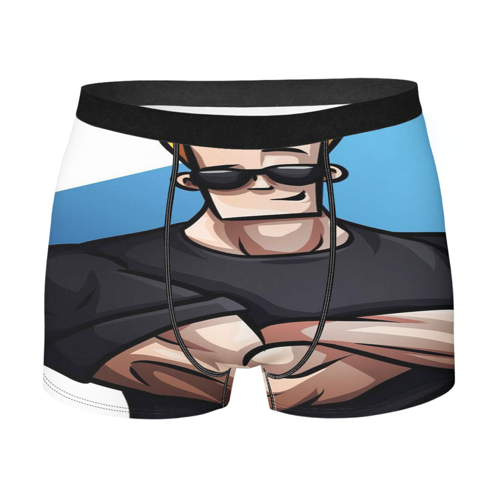 Johnny Bravo Cool Wallpaper Men'S Boxer Briefs