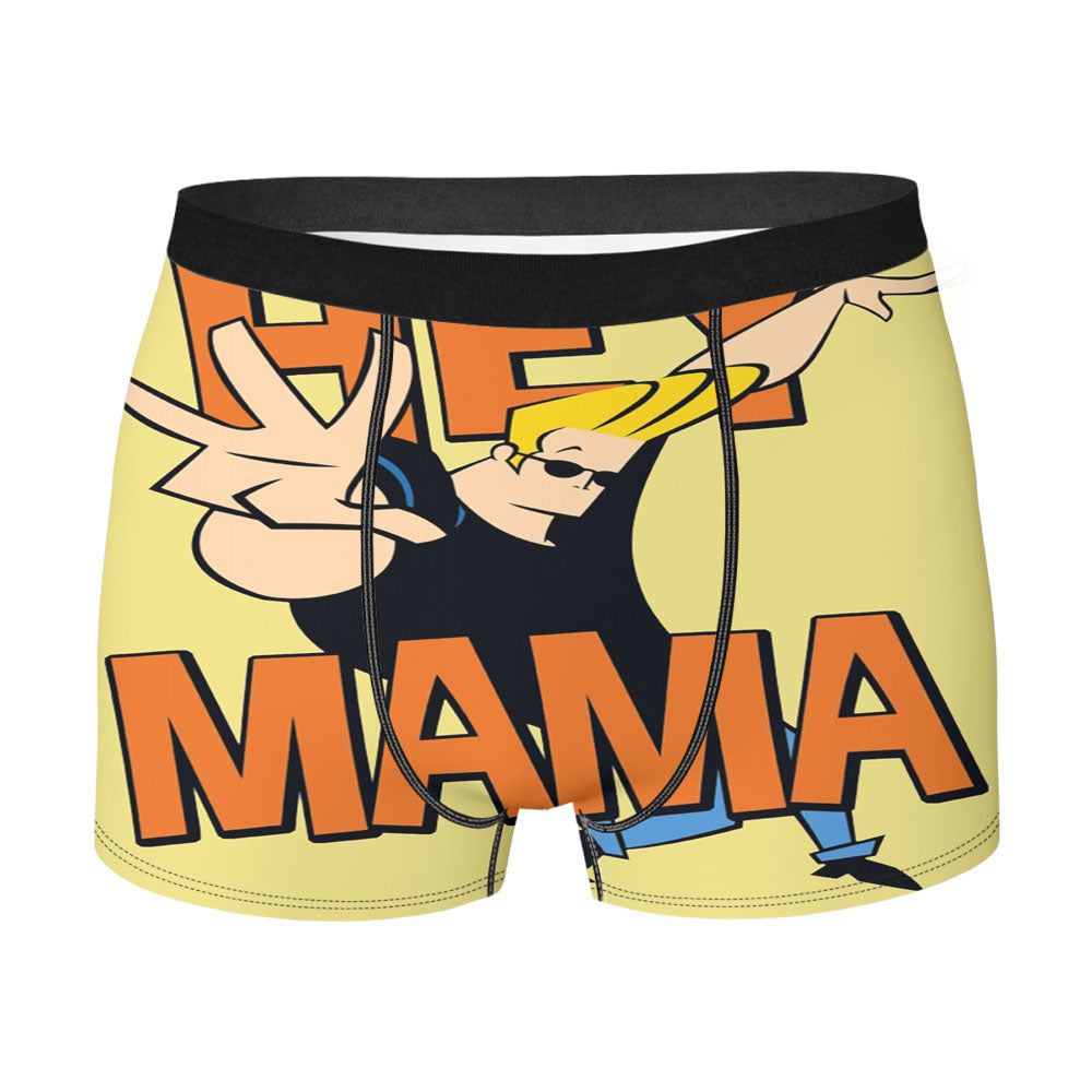 Johnny Bravo Hey Mama Men'S Boxer Briefs