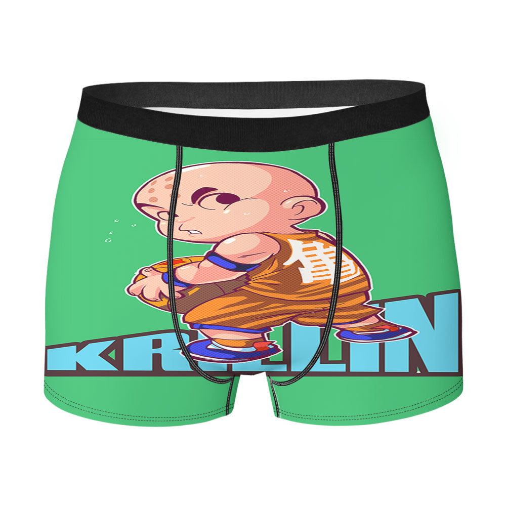 Krillin Basketball Dragonball Men'S Boxer Briefs